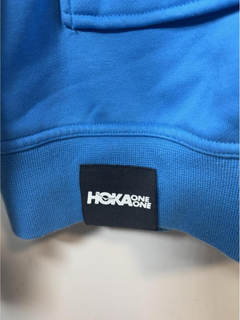 Hoka One One Men's L Running Sweater Blue Performance Jogging - Picture 2 of 10